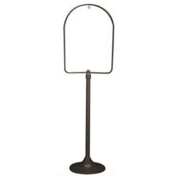 ferplast βάση για κλουβί ωδικών καφέ h156cm