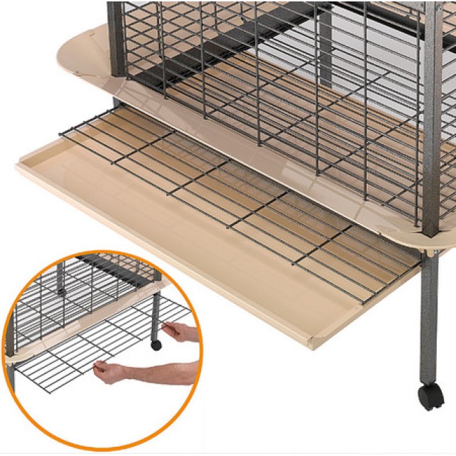 Ferplast κλουβί Aviary Expert 70 ανθρακί 94,5x81x156 (AxBxH)cm/70x56x144 (A1xB1xH1) cm Ferplast κλουβί Aviary Expert 70 ανθρακί 94,5x81x156 (AxBxH)cm/70x56x144 (A1xB1xH1) cm