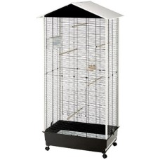 Ferplast κλουβί Aviary Nota μαύρο 76,5x57x161,5cm