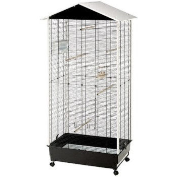 Ferplast κλουβί Aviary Nota μαύρο 76,5x57x161,5cm Ferplast κλουβί Aviary Nota μαύρο 76,5x57x161,5cm