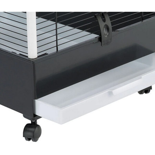 Ferplast κλουβί Aviary Nota μαύρο 76,5x57x161,5cm Ferplast κλουβί Aviary Nota μαύρο 76,5x57x161,5cm