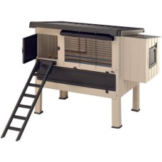 Ferplast κοτέτσι happy farm 120 μπεζ 140x139x110cm Ferplast κοτέτσι happy farm 120 μπεζ 140x139x110cm