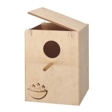 ferplast extra large ξύλινη φωλιά πουλιών - 26x25x33cm ferplast extra large ξύλινη φωλιά πουλιών - 26x25x33cm