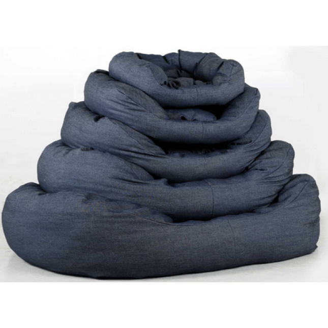 Κρεβατάκι πουφ υφασμάτινο απλό 63cm x 63cm Κρεβατάκι πουφ υφασμάτινο απλό 63cm x 63cm