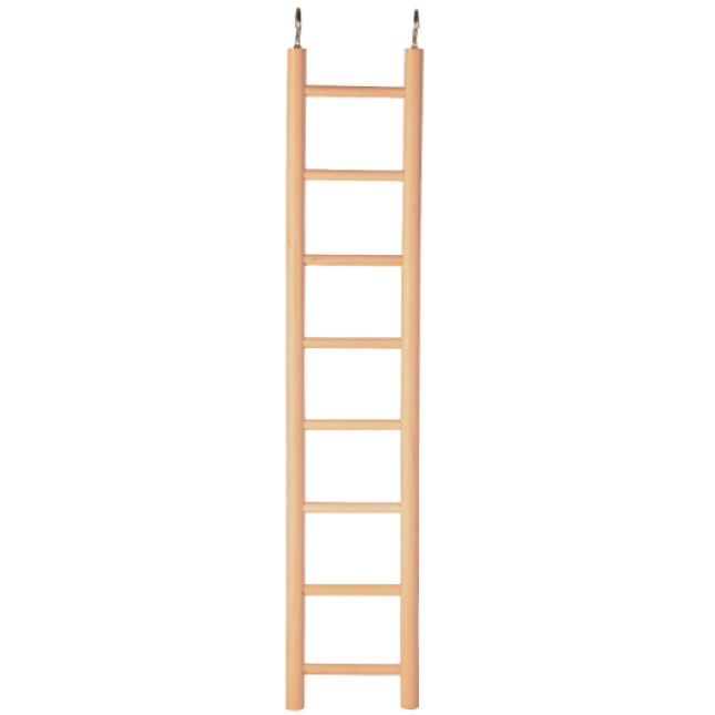ferplast ξύλινη σκάλα 9 βημάτων 8,9x1,1x37cm