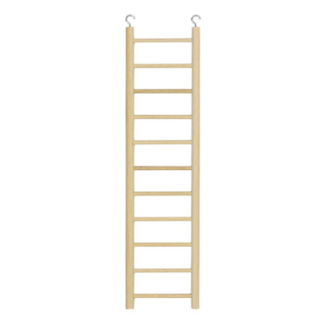 ferplast ξύλινη σκάλα 11 βημάτων 11x44,8cm ferplast ξύλινη σκάλα 11 βημάτων 11x44,8cm