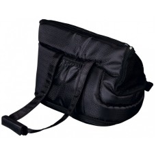 Trixie τσάντα μεταφοράς riva 26x30x45cm μαύρο