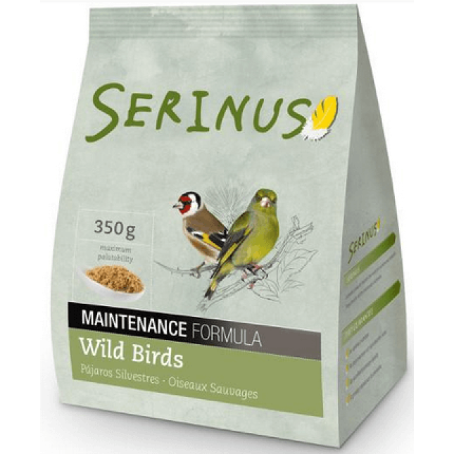 Serinus formula wild birds για ευρωπαικά ιθαγενή (siskins, finches κ.α)350gr Serinus formula wild birds για ευρωπαικά ιθαγενή (siskins, finches κ.α)350gr