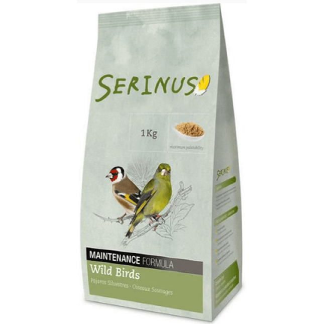 Serinus formula wild birds για ευρωπαικά ιθαγενή (siskins, finches κ.α)1kg Serinus formula wild birds για ευρωπαικά ιθαγενή (siskins, finches κ.α)1kg