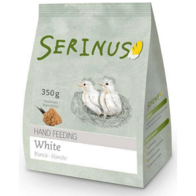 Serinus Feeding white blanca oυδέτερη φόρμουλα (ειδικά λευκά καναρίνια) 350gr Serinus Feeding white blanca oυδέτερη φόρμουλα (ειδικά λευκά καναρίνια) 350gr