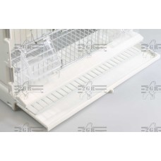 2GR Κλουβί με 3 πόρτες, λευκό πλέγμα, καπάκι στο συρτάρι 315/FB3 36x17x30cm 2GR Κλουβί με 3 πόρτες, λευκό πλέγμα, καπάκι στο συρτάρι 315/FB3 36x17x30cm