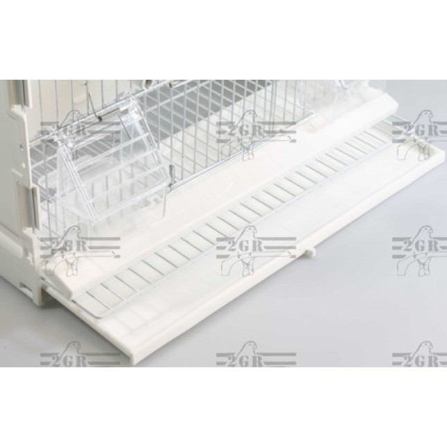 2GR Κλουβί με 1 πόρτα, λευκό πλέγμα 315/FB1 36X17X30cm 2GR Κλουβί με 1 πόρτα, λευκό πλέγμα 315/FB1 36X17X30cm
