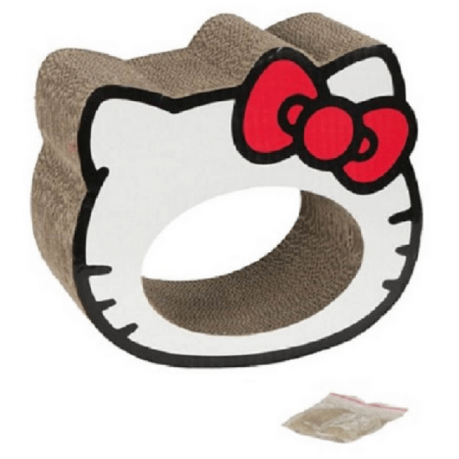 Pet brands hello kitty scratchastic ονυχοδρόμιο λευκό 26 x 23 x 13cm Pet brands hello kitty scratchastic ονυχοδρόμιο λευκό 26 x 23 x 13cm