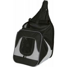 Trixie τσάντα μεταφοράς savina 30x33x26cm μαύρο/γκρι