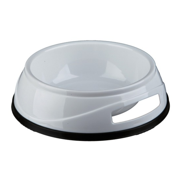 Trixie πιάτο πλαστικό βαρύ με λαστιχένια βάση 1.5l/20cm