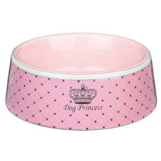 Trixie πιάτο κεραμικό dog princess 0.45l/16cm ροζ