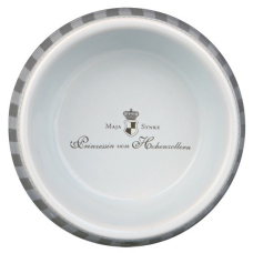 Trixie πιάτο κεραμικό dog  prince 0.18l/12cm γκρι/άσπρο