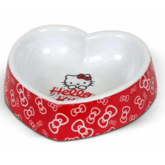 Pet brands hello kitty  melamine μπολάκι φαγητού για γάτα 250ml 16 x 4cm