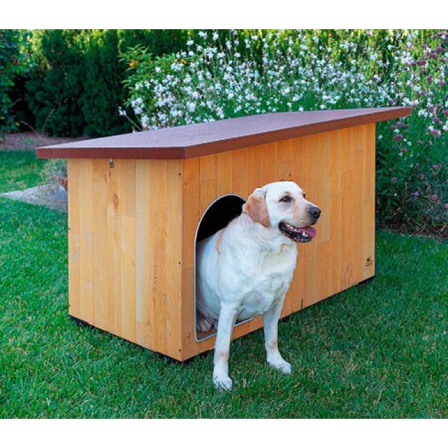 Ferplast σκυλόσπιτο ξύλινο baita ιδανική επιλογή για τον κήπο σας