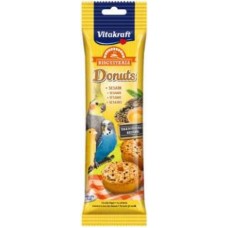 Vitakraft λιχουδιά donuts+σουσάμι 2τεμ Vitakraft λιχουδιά donuts+σουσάμι 2τεμ