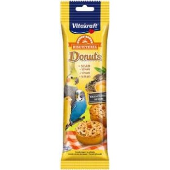 Vitakraft λιχουδιά donuts+σουσάμι 2τεμ Vitakraft λιχουδιά donuts+σουσάμι 2τεμ