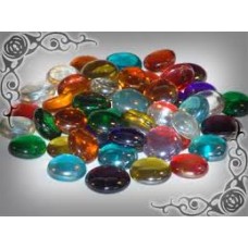DECOR STONES ''GLASS PEBBLES'' 15-20mm DECOR STONES ''GLASS PEBBLES'' 15-20mm
