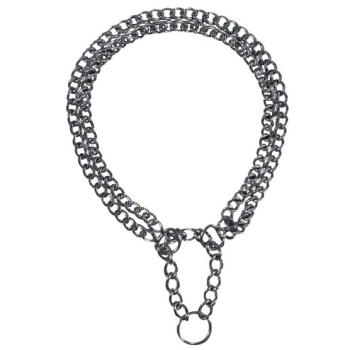 Trixie πνίχτης αλυσίδα διπλή 65cmx2.5mm Trixie πνίχτης αλυσίδα διπλή 65cmx2.5mm