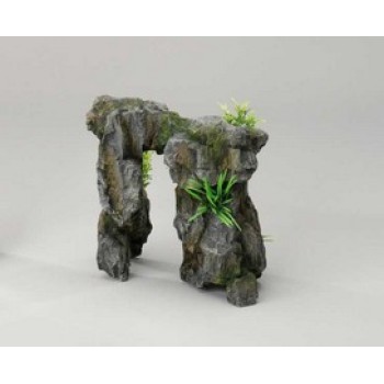 DECOR ''ROCK GREY'' 21*11.5*21cm