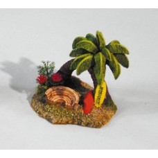 DECOR ''TROPICAL ISLAND'' 15.5x12.5x16.5cm