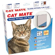 CAT MATE GLASS-FITTING 4-WAY24,5Χ24,5 CM