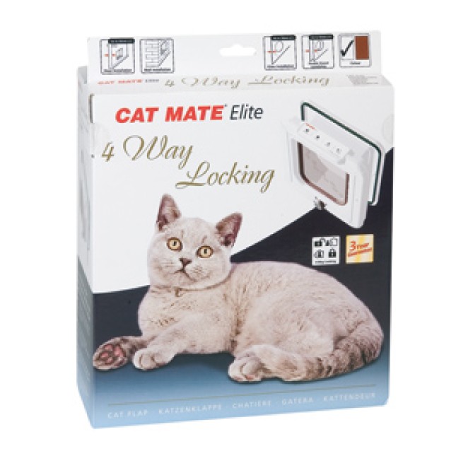 CAT MATE ELITE 4-WAY ΛΕΥΚΗ 24,8Χ26,50 CM CAT MATE ELITE 4-WAY ΛΕΥΚΗ 24,8Χ26,50 CM