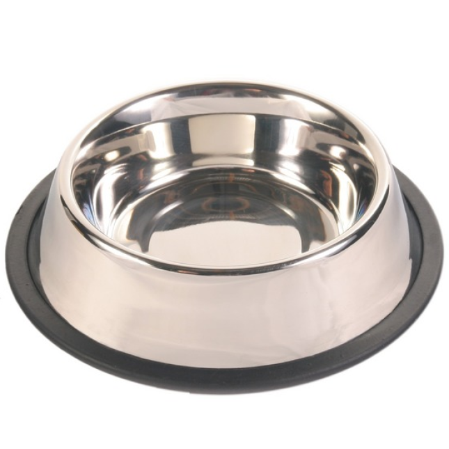 Trixie πιάτο ανοξείδωτο σταθερό 14cm/0.45lt Trixie πιάτο ανοξείδωτο σταθερό 14cm/0.45lt