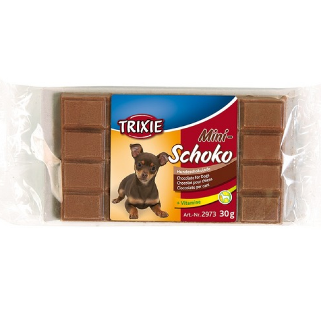 Trixie σοκολάτα σκύλων μίνι 30gr Trixie σοκολάτα σκύλων μίνι 30gr