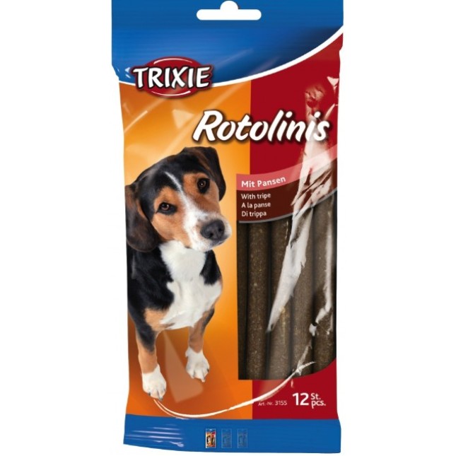 Trixie λιχουδιά rotolinis πουλερικά 12cm (12τμχ) / 120gr Trixie λιχουδιά rotolinis πουλερικά 12cm (12τμχ) / 120gr