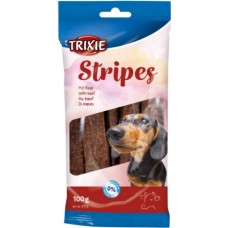 Trixie λιχουδιά stripes βοδινό (10τμχ) / 120gr Trixie λιχουδιά stripes βοδινό (10τμχ) / 120gr