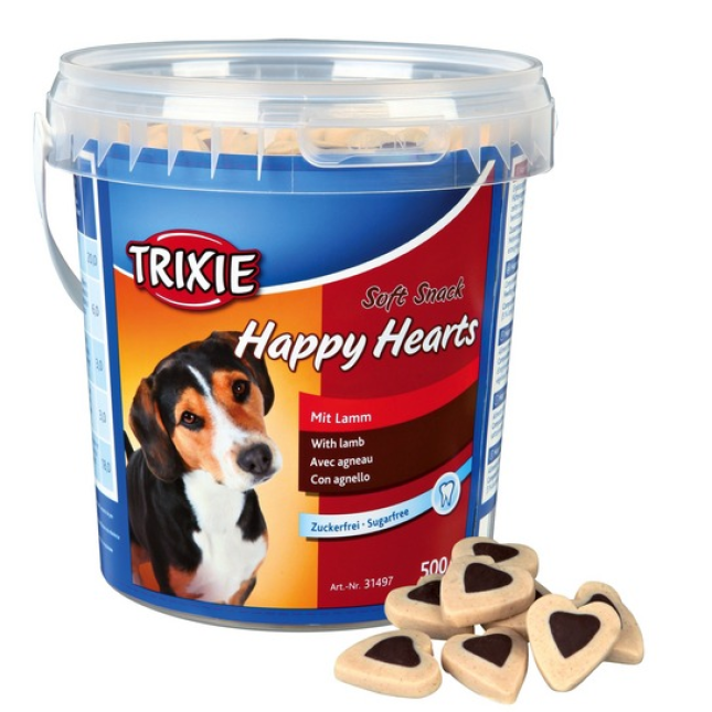Trixie λιχουδιά happy hearts 500gr Trixie λιχουδιά happy hearts 500gr