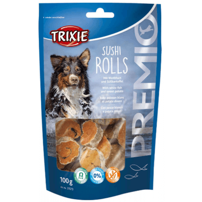 Trixie λιχουδιά premio sushi rolls 100gr Trixie λιχουδιά premio sushi rolls 100gr