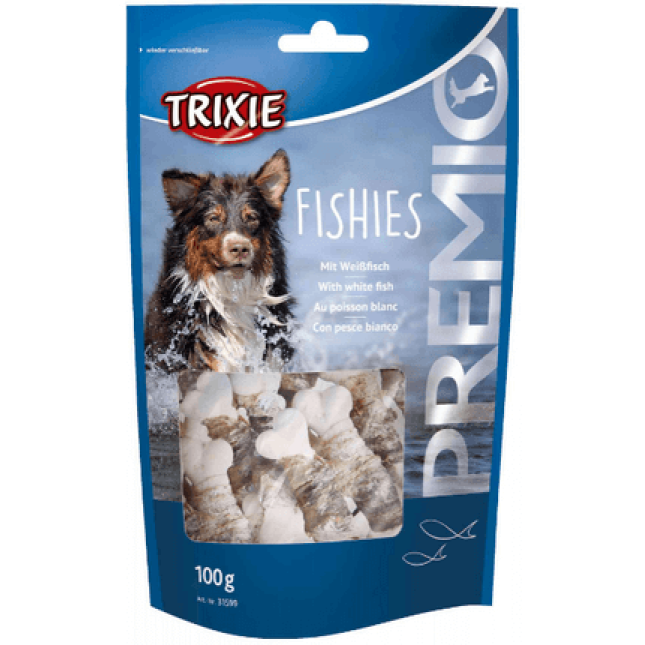 Trixie λιχουδιά premio fishies 100gr Trixie λιχουδιά premio fishies 100gr