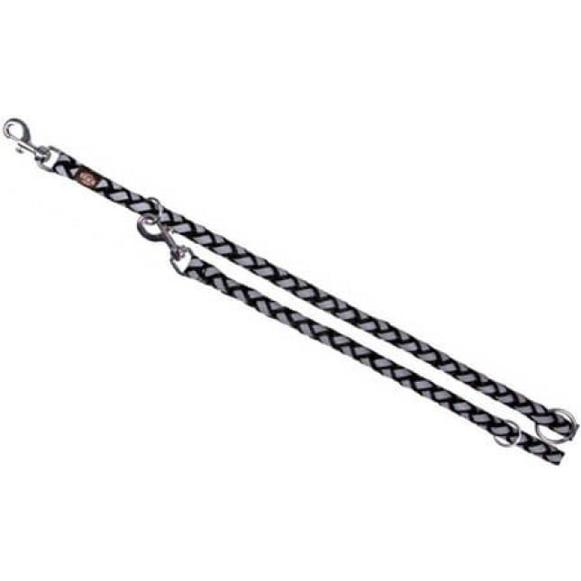 Trixie οδηγός cavo 200cm/12mm μαύρο/ασημί Trixie οδηγός cavo 200cm/12mm μαύρο/ασημί
