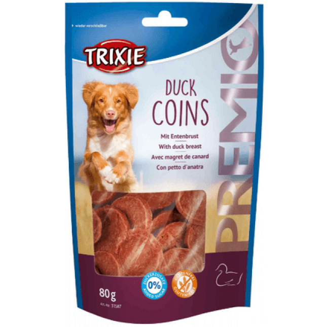 Trixie λιχουδιά premio duck coins 80gr Trixie λιχουδιά premio duck coins 80gr
