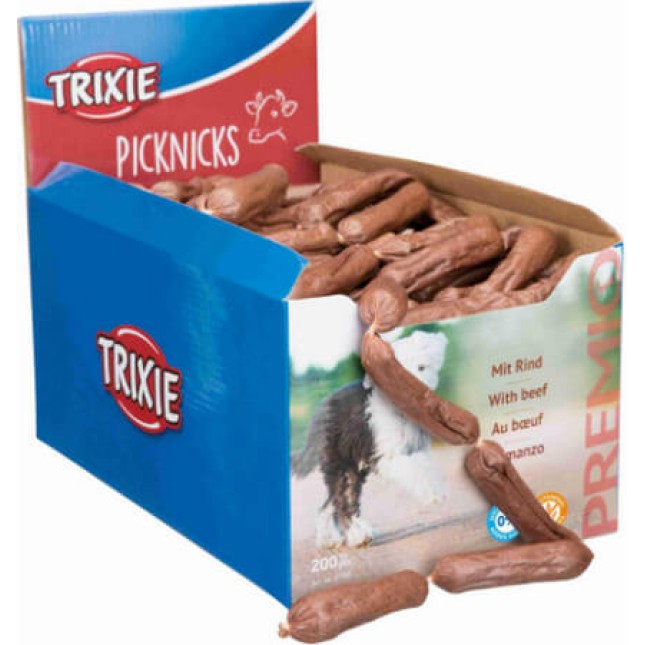 Trixie λουκάνικα premio βοδινού 8cm/8gr (200τμχ) Trixie λουκάνικα premio βοδινού 8cm/8gr (200τμχ)