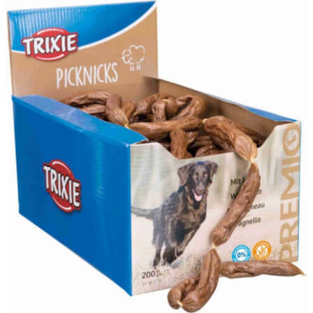 Trixie λουκάνικα premio αρνιού 8cm/8gr (200τμχ) Trixie λουκάνικα premio αρνιού 8cm/8gr (200τμχ)