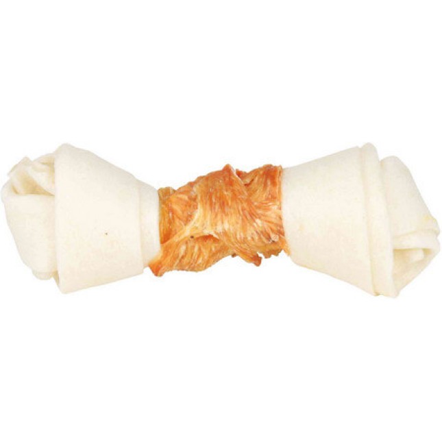 Trixie κόκκαλο πλεκτό dentafun με κοτόπουλο 15cm/70gr