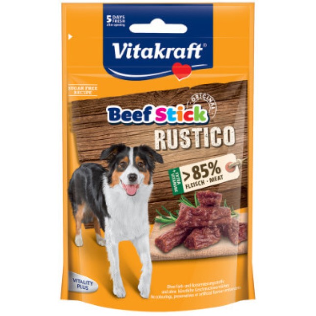 Vitakraft λιχουδιά beef stick rustico 55gr Vitakraft λιχουδιά beef stick rustico 55gr