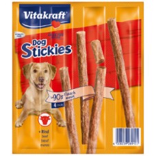 Vitakraft dog stickies βοδινό 4τεμ.