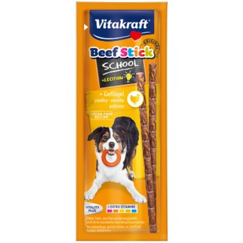 Vitakraft λιχουδιά beef stick school-πουλερικών 10 τεμ Vitakraft λιχουδιά beef stick school-πουλερικών 10 τεμ