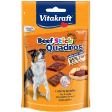 Vitakraft λιχουδιά beef stick quadros+συκώτι-πατάτες 70gr.