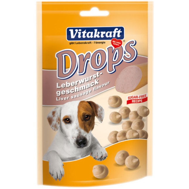 Vitakraft liver drops σταγόνες συκωτιού 200gr Vitakraft liver drops σταγόνες συκωτιού 200gr