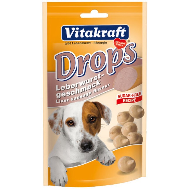 Vitakraft liver drops σταγόνες συκωτιού 75gr Vitakraft liver drops σταγόνες συκωτιού 75gr