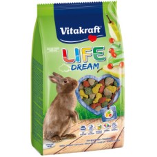 Vitakraft life βασική τροφή για κουνέλια 600gr